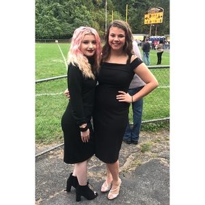 Bodycon turtleneck dress